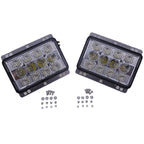 2X LED Headlight AL152328 RE269110 For John Deere 5045D 5055D 5075E 6120 6320+