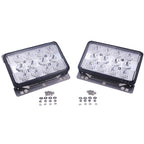 2X LED Headlight AL152328 RE269110 For John Deere 5045D 5055D 5075E 6120 6320+