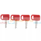 4PCS Ignition Key AR51481 For John Deere 322 330 332 655 756 830 4200 4300 4400