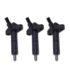 3PCS Fuel Injector E9NN9F593CA 6703510 for New Holland 4130N 4630 445D 3230 L783