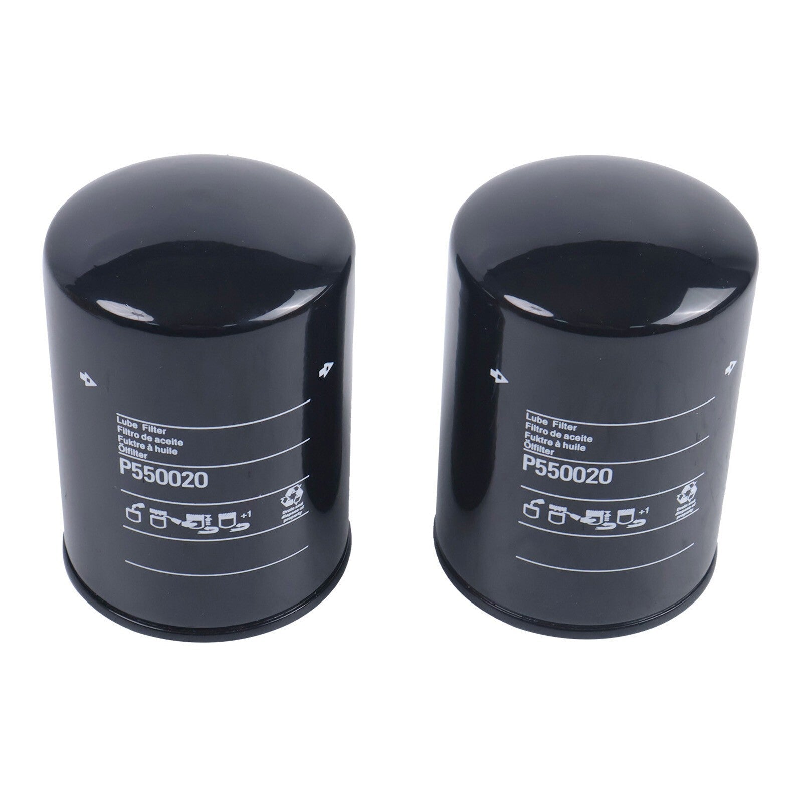 2X Oil Filter T19044 RE506575 AR58956 For John Deere 1020 1032 1055 1520 2020
