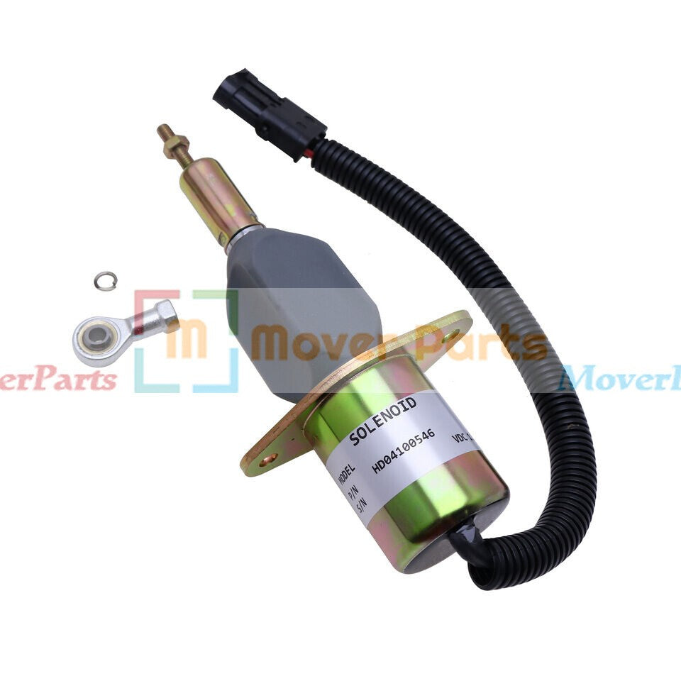 Shutdown Solenoid 3930233 SA-4335-12 For Cummins 6BT 6CT 8.3L Engine