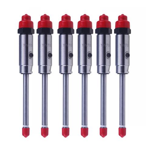 6PCS Fuel Injector 7W7026 0R3423 for Caterpillar Engine 3406B 3412 3412C
