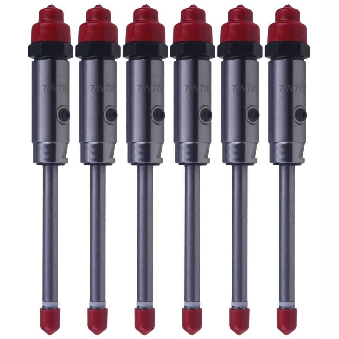 6PCS Fuel Injector 7W7026 0R3423 for Caterpillar Engine 3406B 3412 3412C