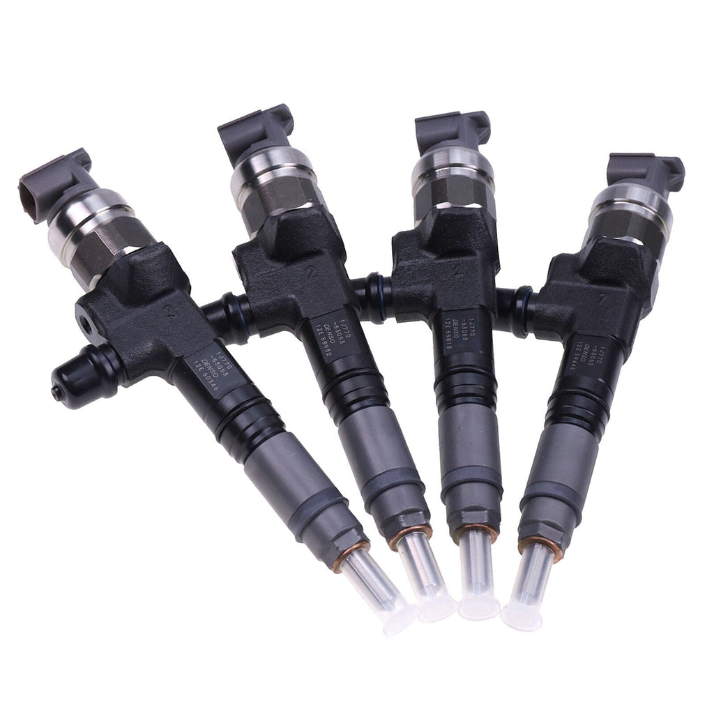 4Pcs Fuel Injector 436-1096 608-2959 for Caterpillar 236D 242D 246D 257D  262D
