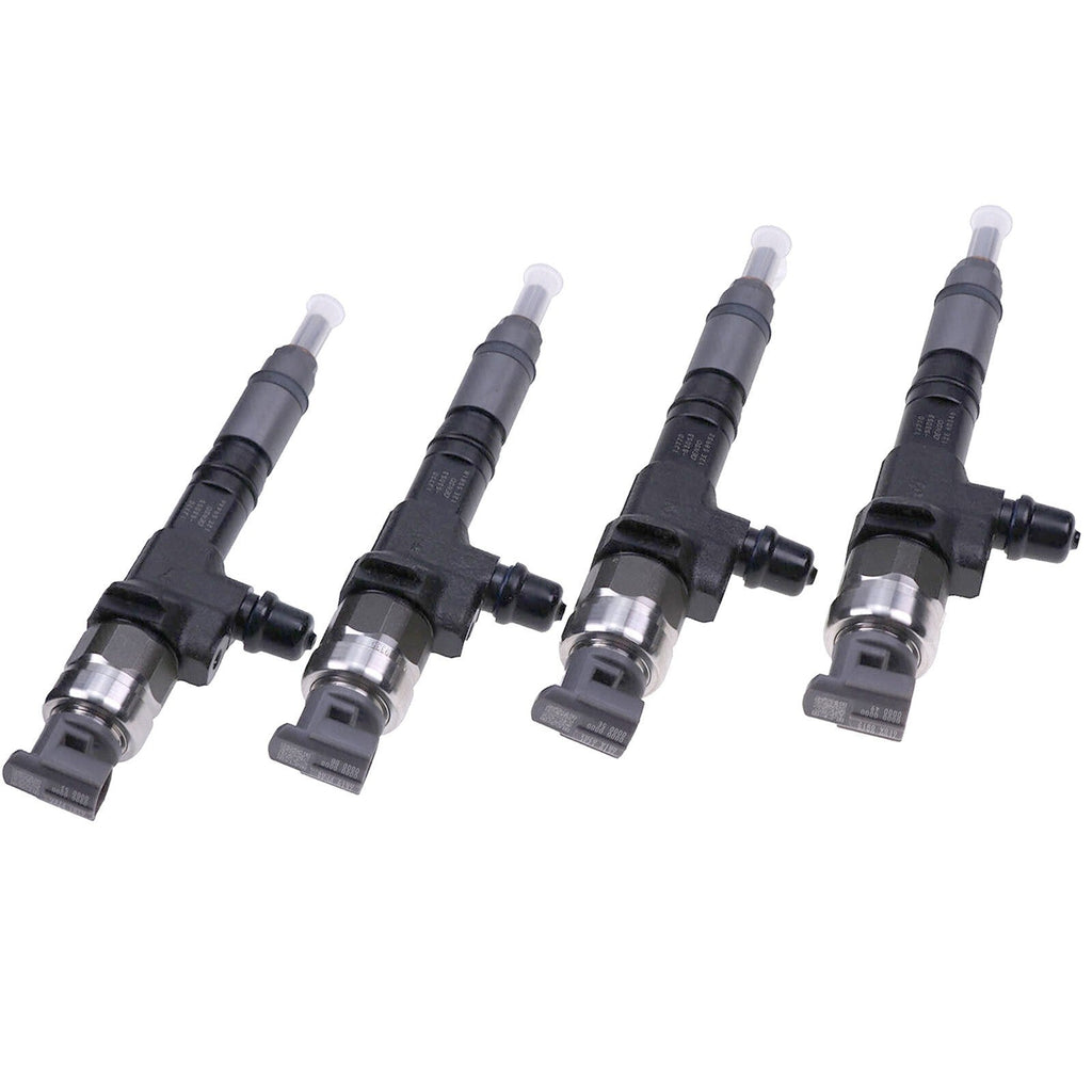 4Pcs Fuel Injector 436-1096 608-2959 for Caterpillar 236D 242D 246D 257D  262D