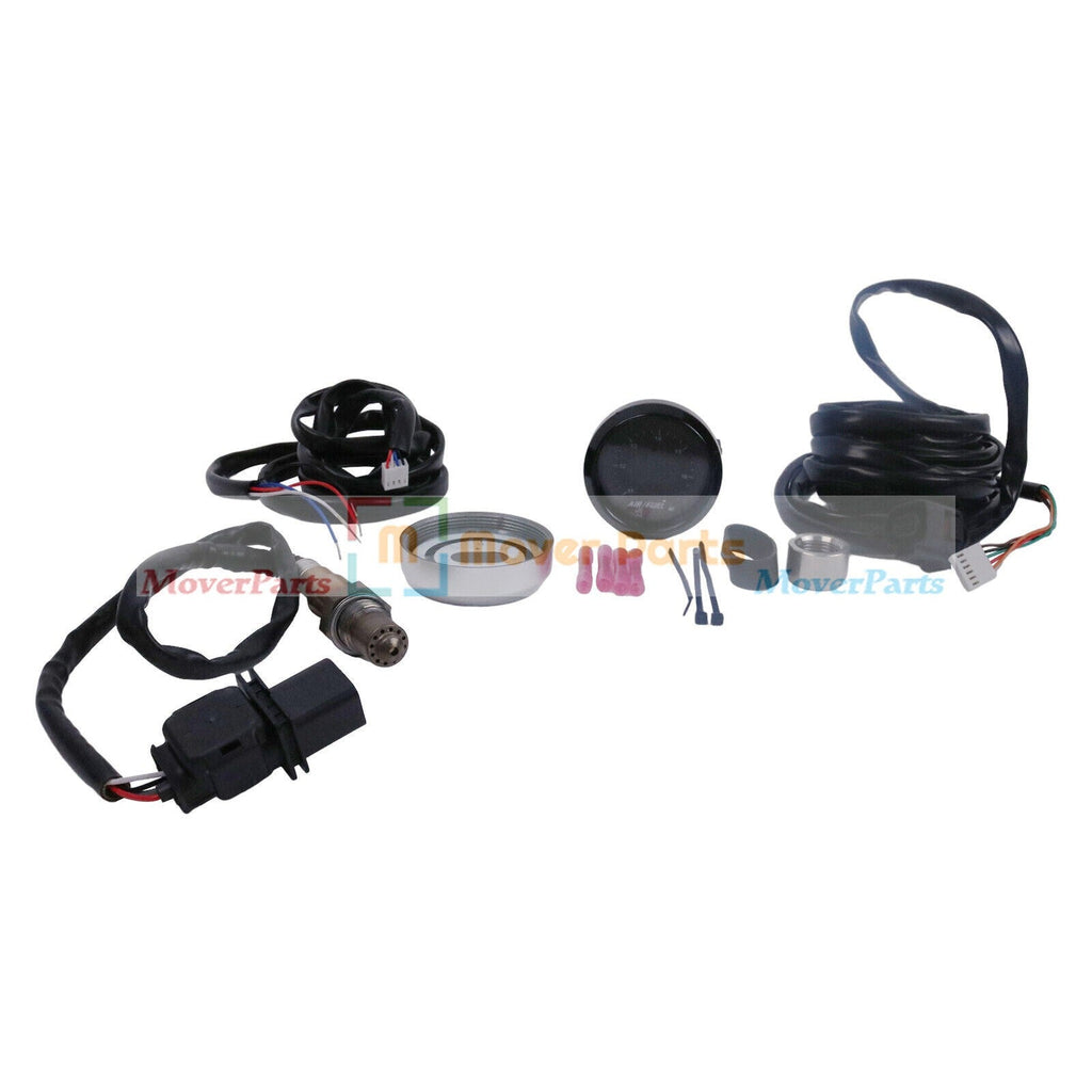 For AEM 30-4110 UEGO Wideband O2 Air Fuel Ratio Gauge AFR 52mm w/4.9 LSU Sensor