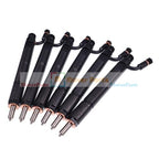 6PCS Fuel Injector 3931735 J931735 0432191531 for Cummins Case 8.3L 6CT Engine