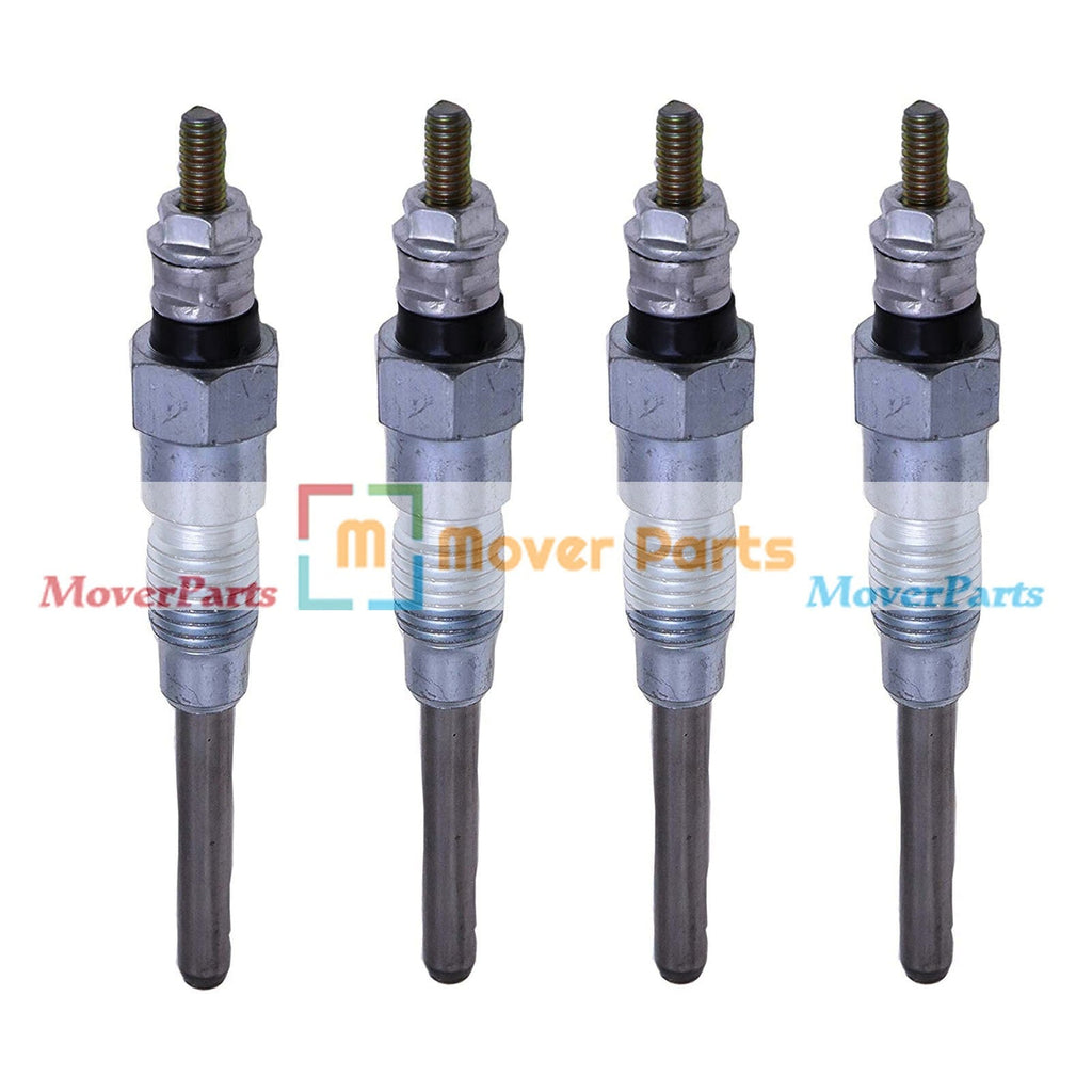 4X Glow Plug 6655233 19077-65510 for Bobcat 773 763 753 S185 Kubota V2203 V2403