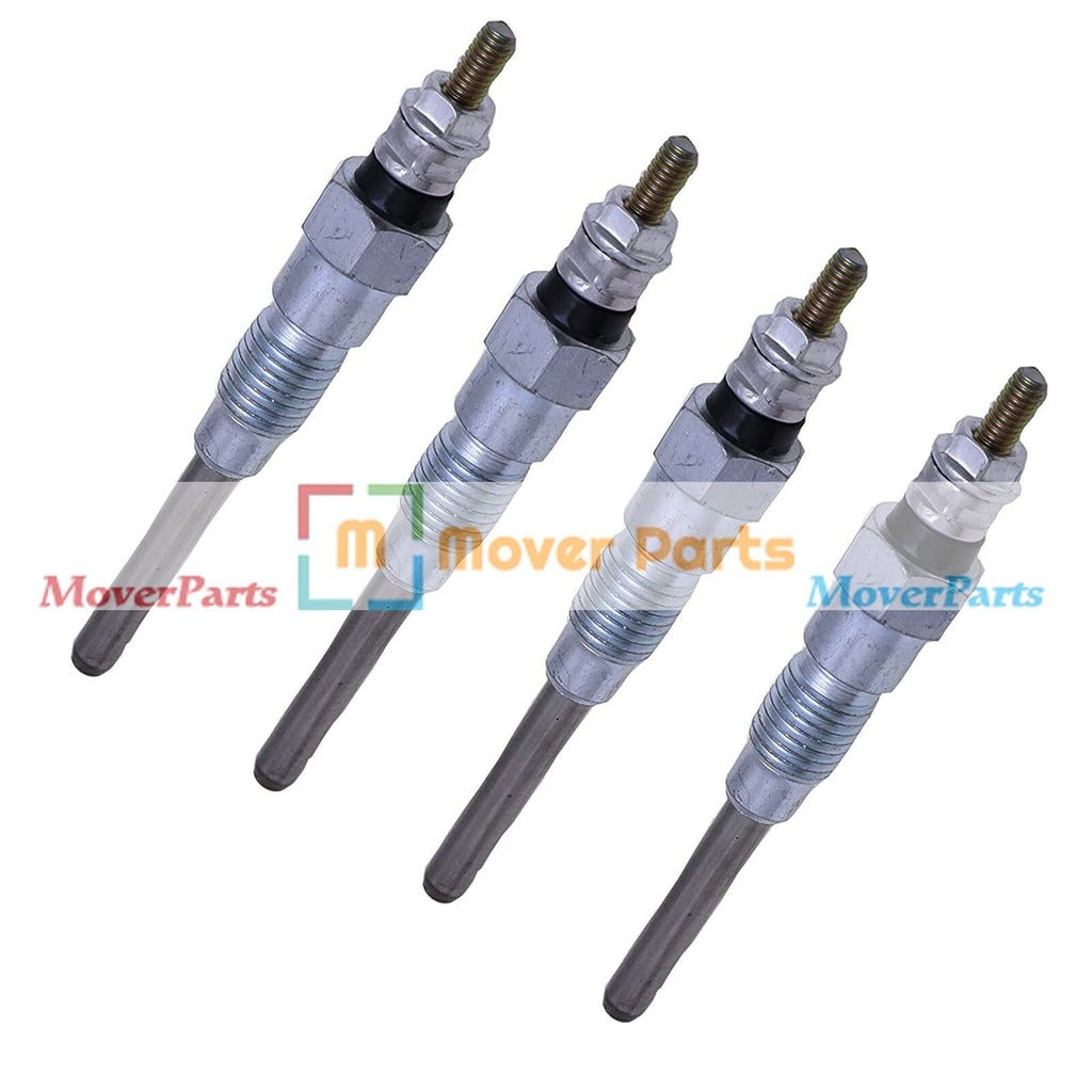 4X Glow Plug 6655233 19077-65510 for Bobcat 773 763 753 S185 Kubota V2203 V2403