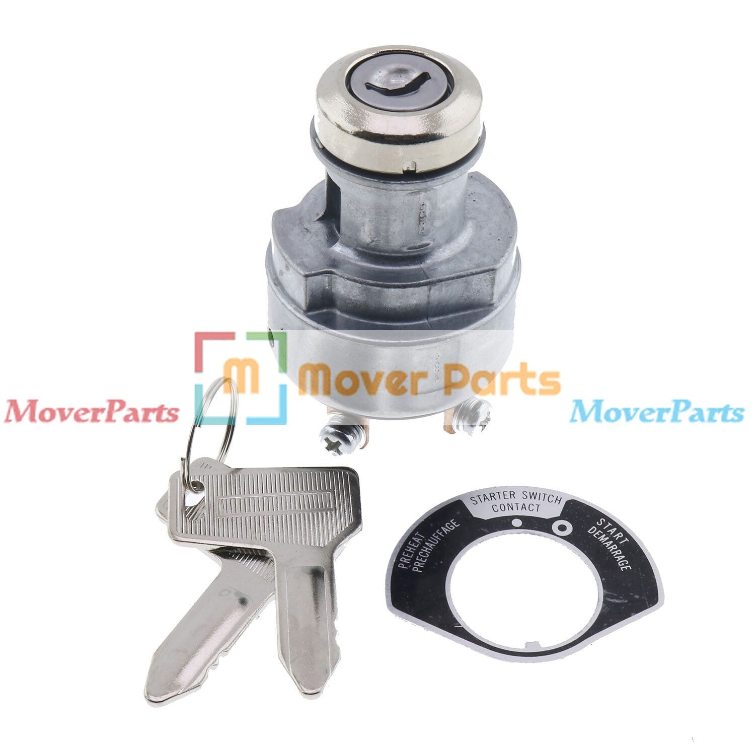 Ignition Switch W/ 301 Keys 933110-00100 For Yanmar C50R C60R C80R B08-3