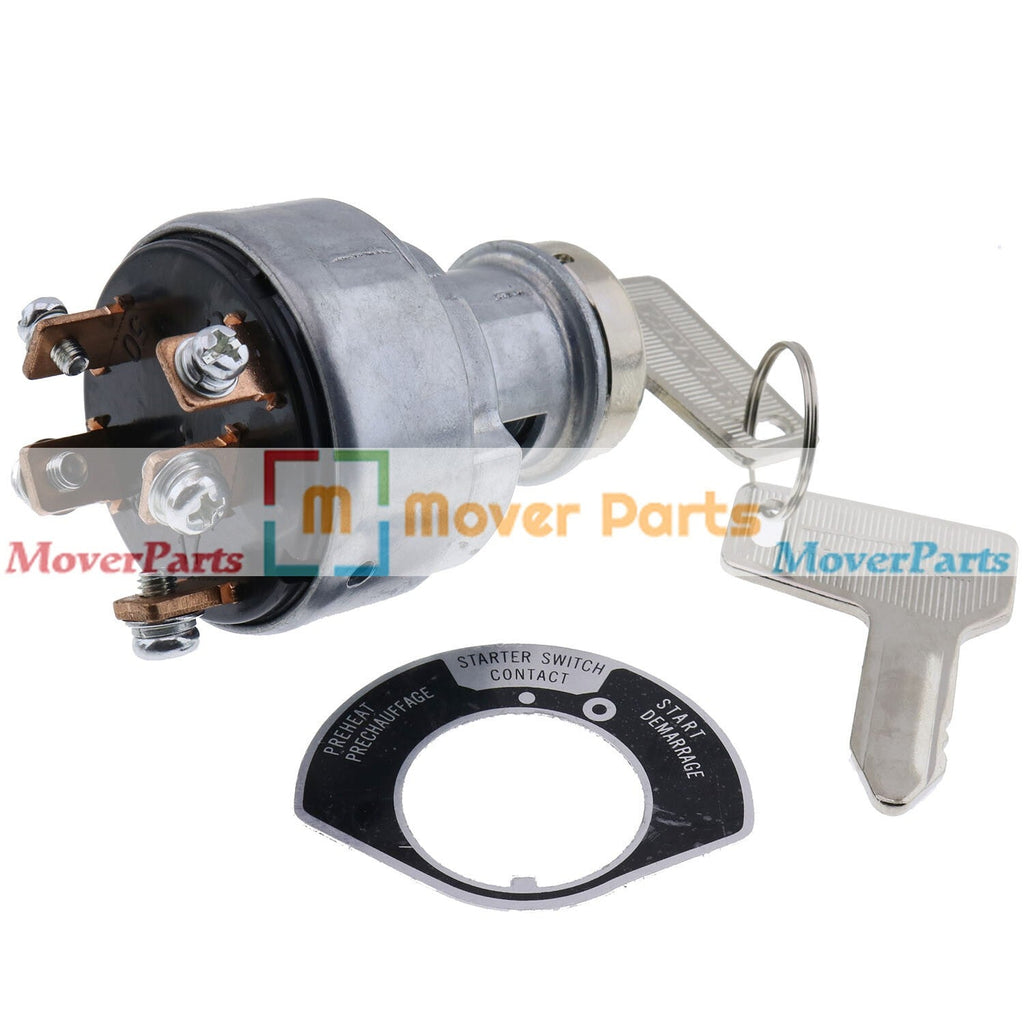 Ignition Switch W/ 301 Keys 933110-00100 For Yanmar C50R C60R C80R B08-3