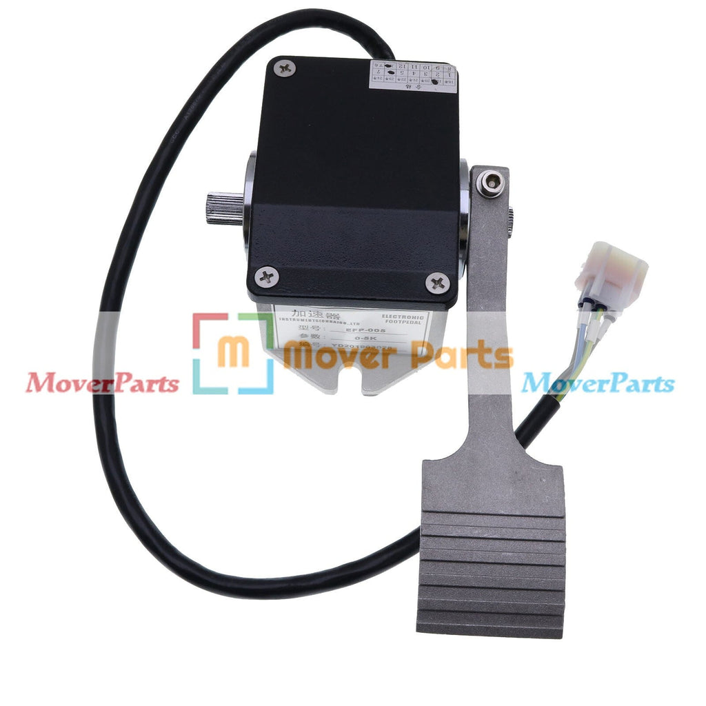 Foot Pedal Throttle EFP713-0502 0-5K ohms for EV Golf Cart Throttle Pedal