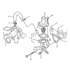 Thermostat Cover 16271-73260 For Kubota Engine D1105 D905 Tractor B1700B2100