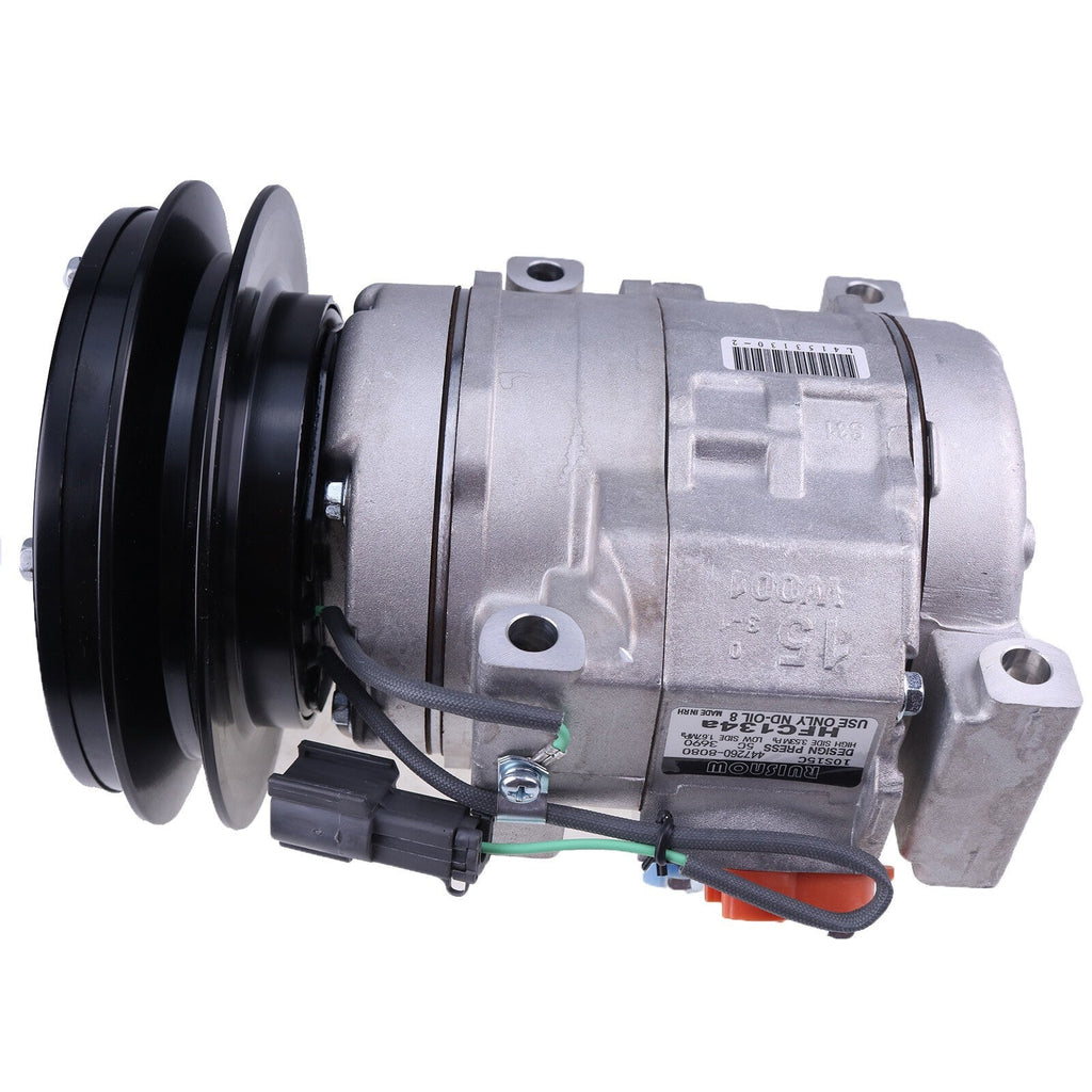 A/C Compressor 20Y-979-6121 For Komatsu PC200-7 PC200-8 PC220-8 PC270-8 PC300-8