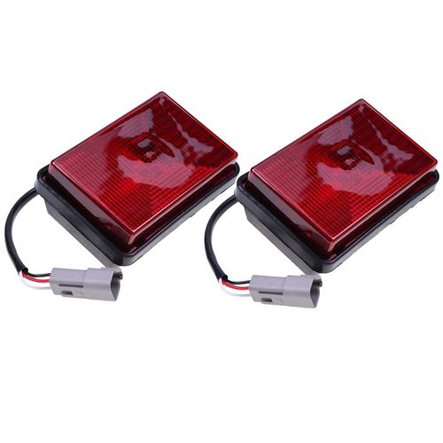 2X Lamp Assembly 142-7503 for Caterpillar 216B 226B 228 232B 236 242B 257B 267