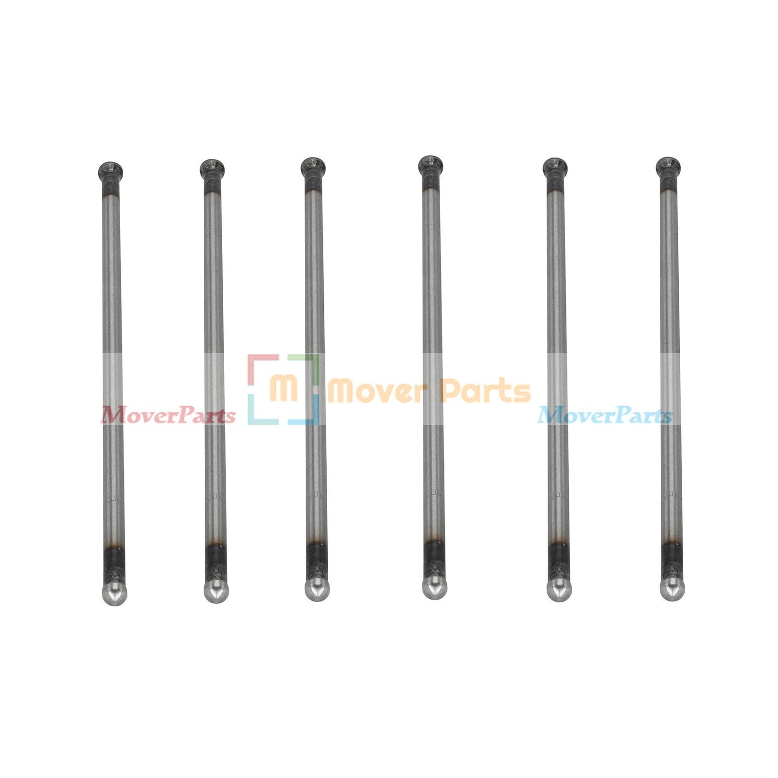 6Pcs Push Rod 31434307 733817M1 For Perkins Engine 1103 1104 Massey Ferguson 165
