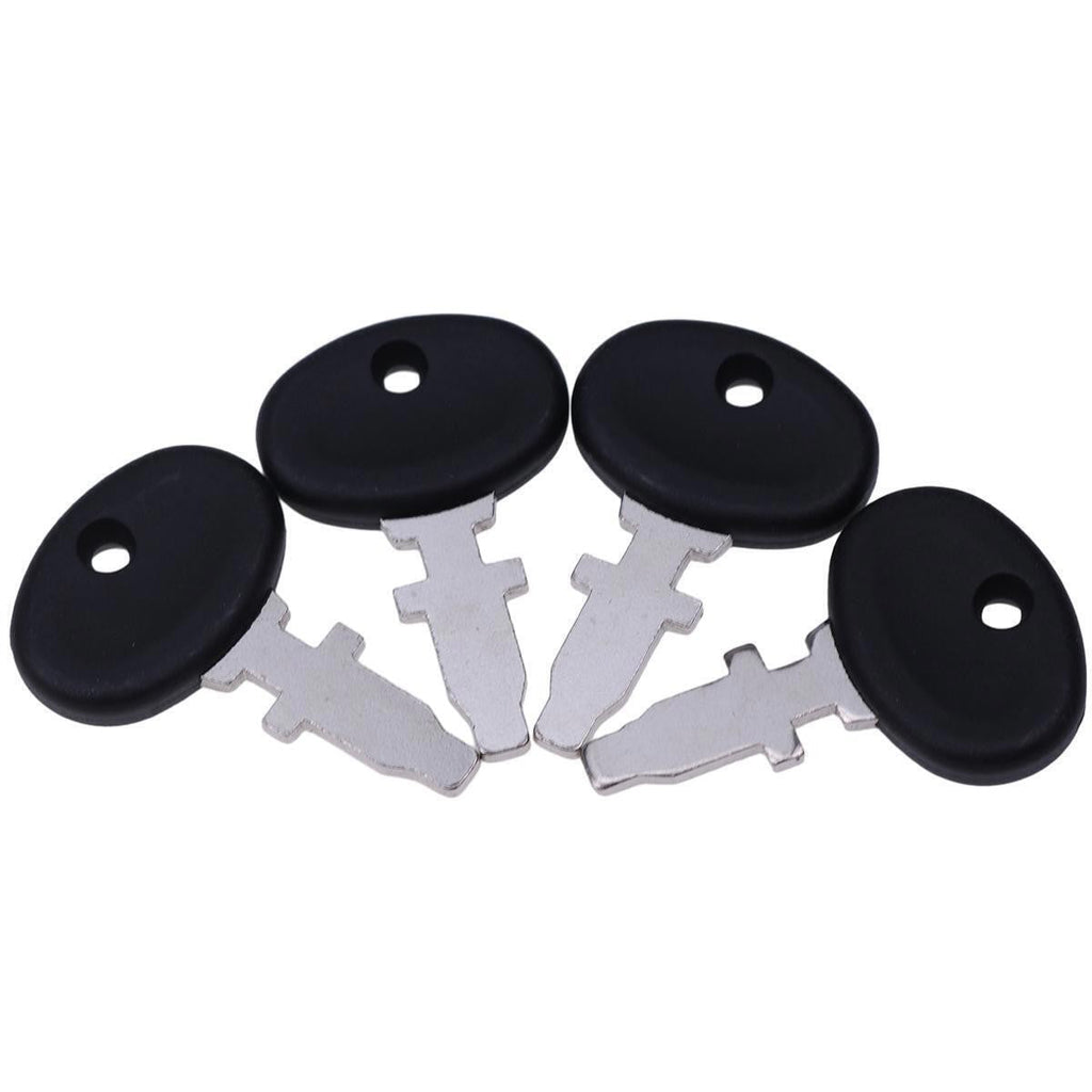 4Pcs Ignition Keys 9918786 TX17477 for Long 2610DTC 550DT 460 2510 2610 520 2310