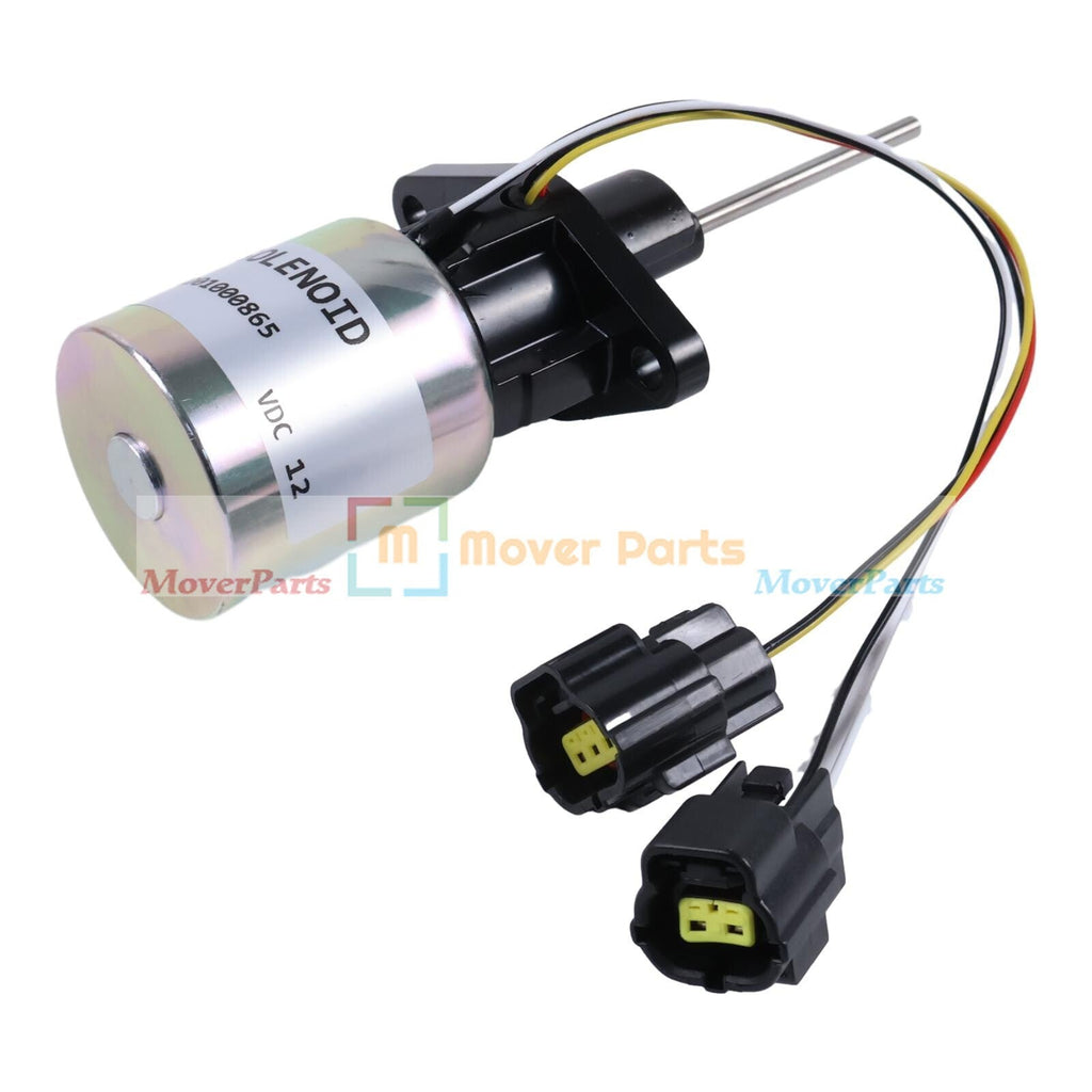 12V Stop Solenoid E5800-60011 for Kioti 3A139LF-E160 3C100LF-E160 CK2510 CK2510H
