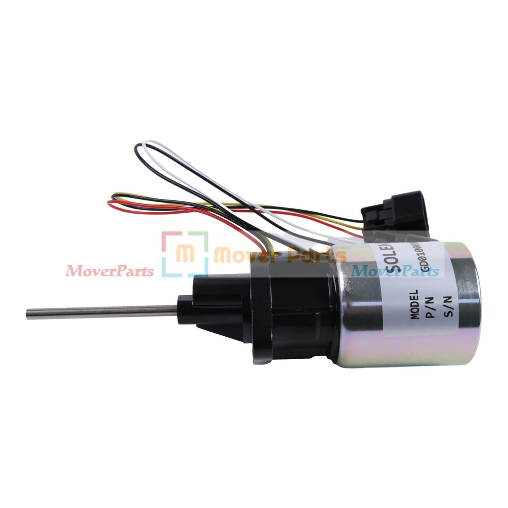 12V Stop Solenoid E5800-60011 for Kioti 3A139LF-E160 3C100LF-E160 CK2510 CK2510H