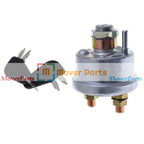 2 Keys Ignition Switch 7N0718 for CAT Backhoe Loader 414E 416E 420F  430E 450E