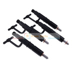 4X Fuel Injector 6646906 For Bobcat 843 853 1213 960 2060 Isuzu Engine 4JB1 2.8L