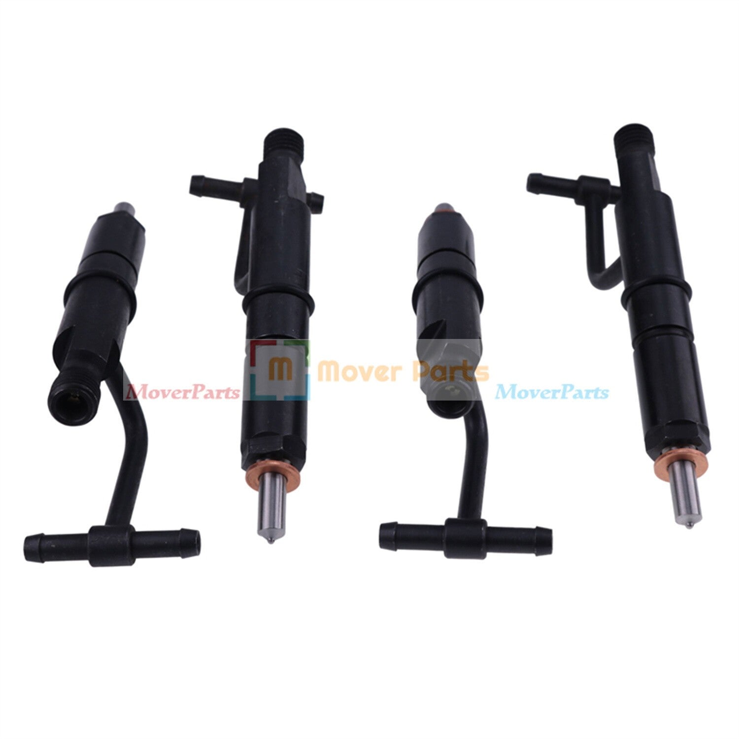 4X Fuel Injector 6646906 For Bobcat 843 853 1213 960 2060 Isuzu Engine 4JB1 2.8L