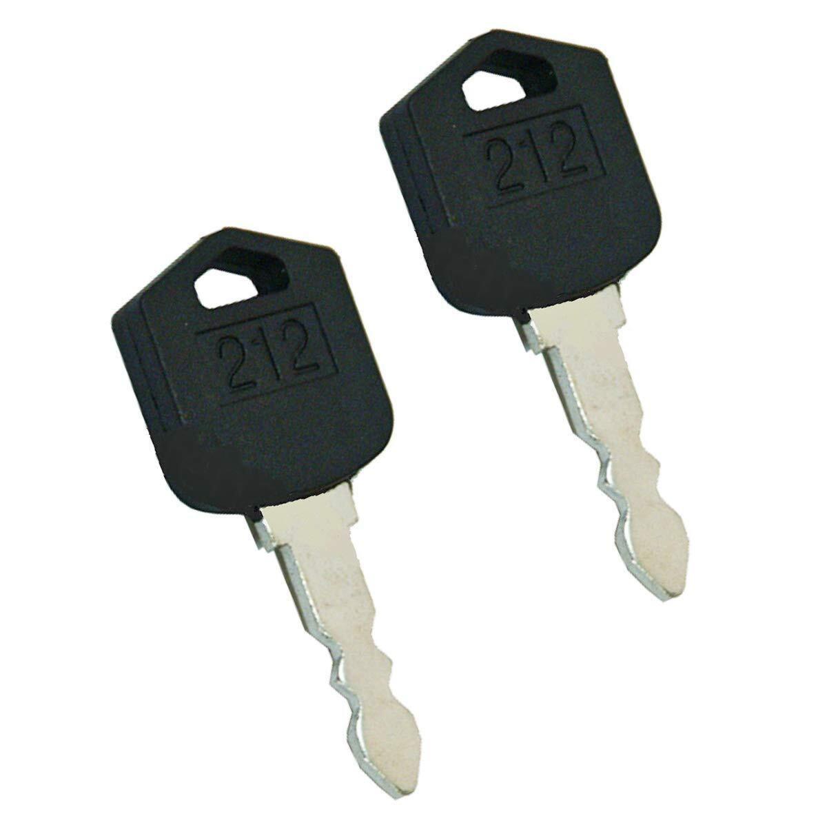 (10) Ignition Keys for Doosan Daewoo Forklift D25 D35 G25 G35 # 212, D554212