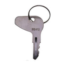 (5) New Ignition Key H32412 for Kubota Tractor M4700 M4800 M5000 MX5400