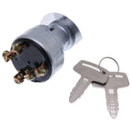 1 PC Ignition Switch With 2 Keys 1E013-63590 183827 for Kubota D722 D902 D1305
