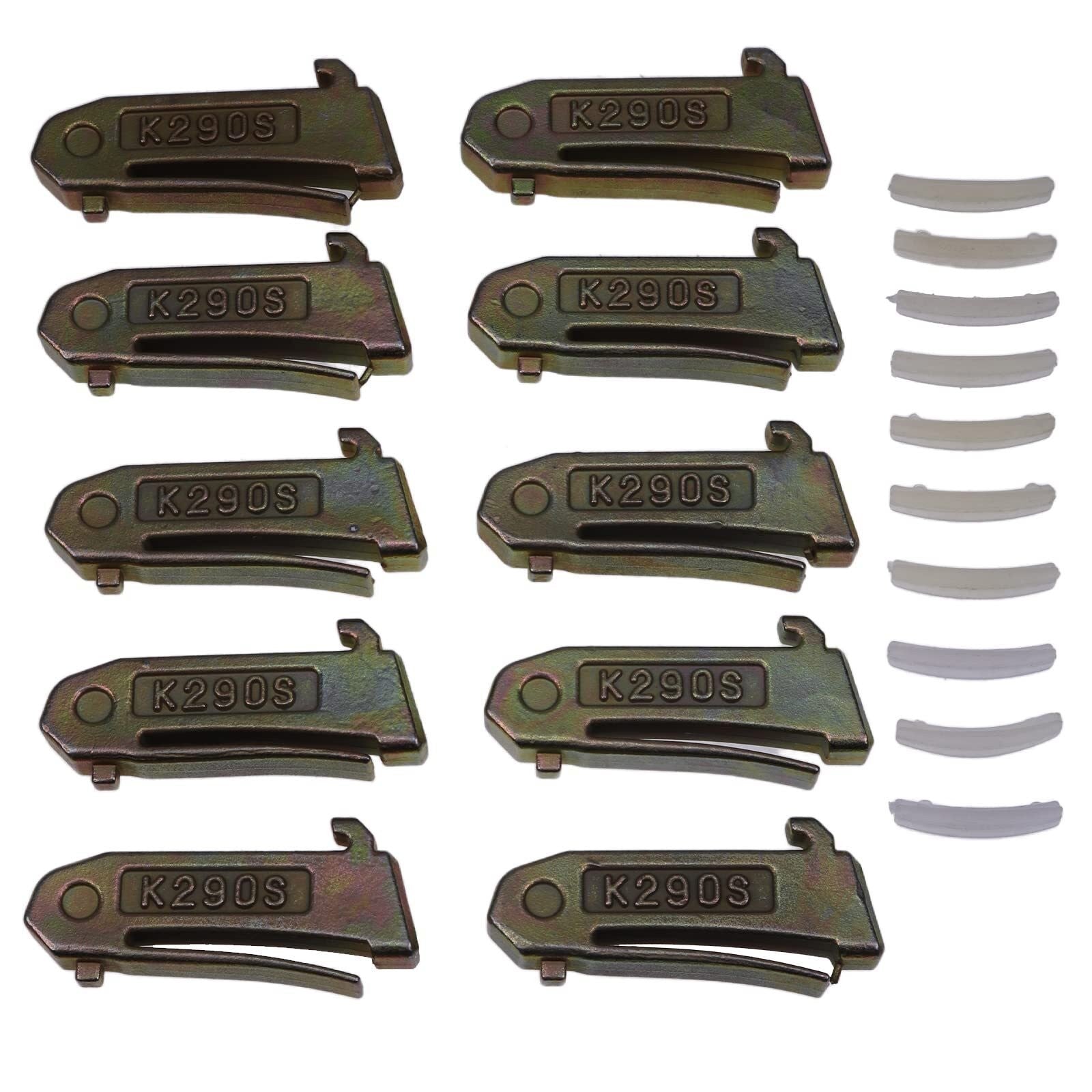 10PCS K290S Flex Pins for Hensley Style X290 series Bucket Teeth