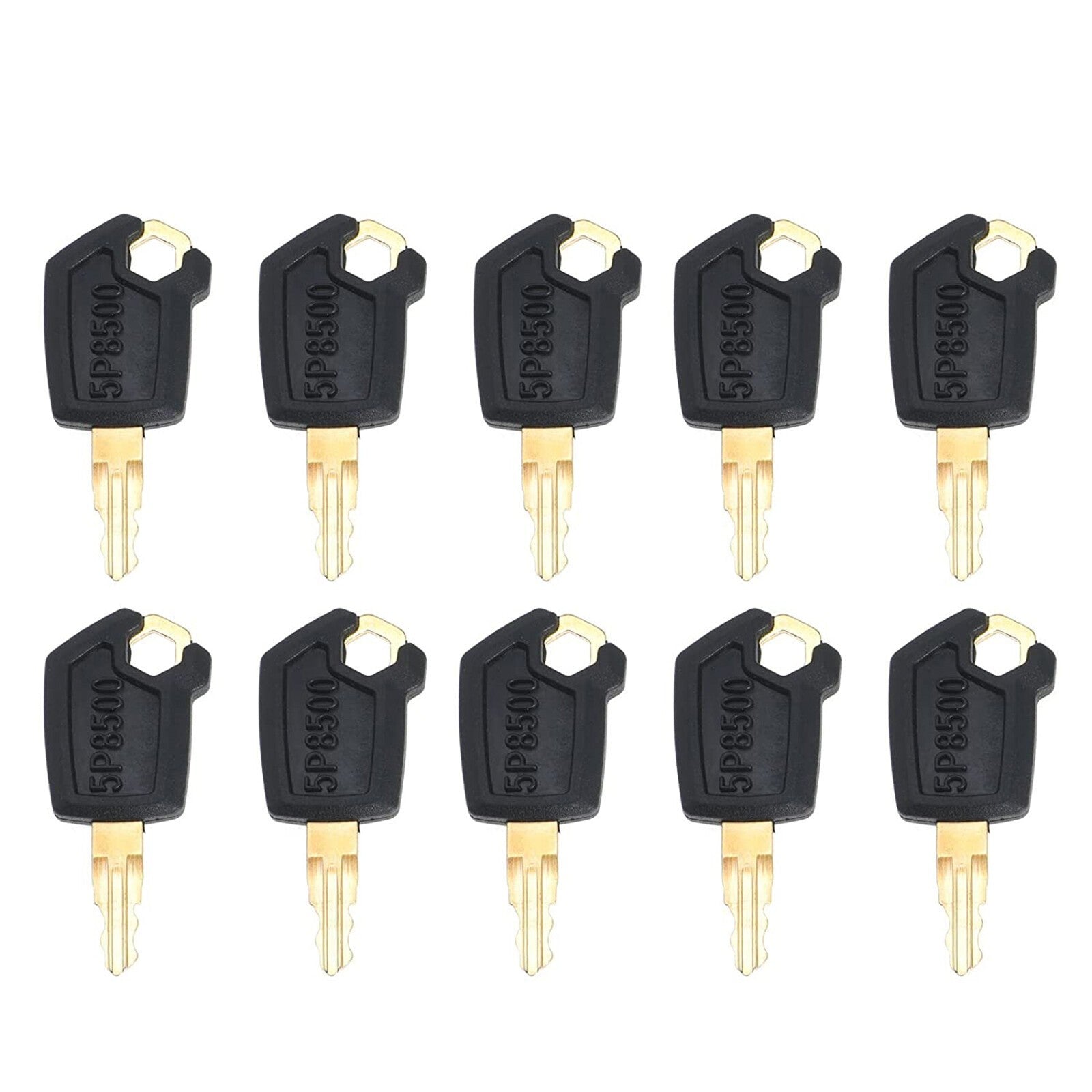 10pcs Keys Fit CAT 5P8500 0964753 0966198 8V4404 9G2777, Same Day Ship