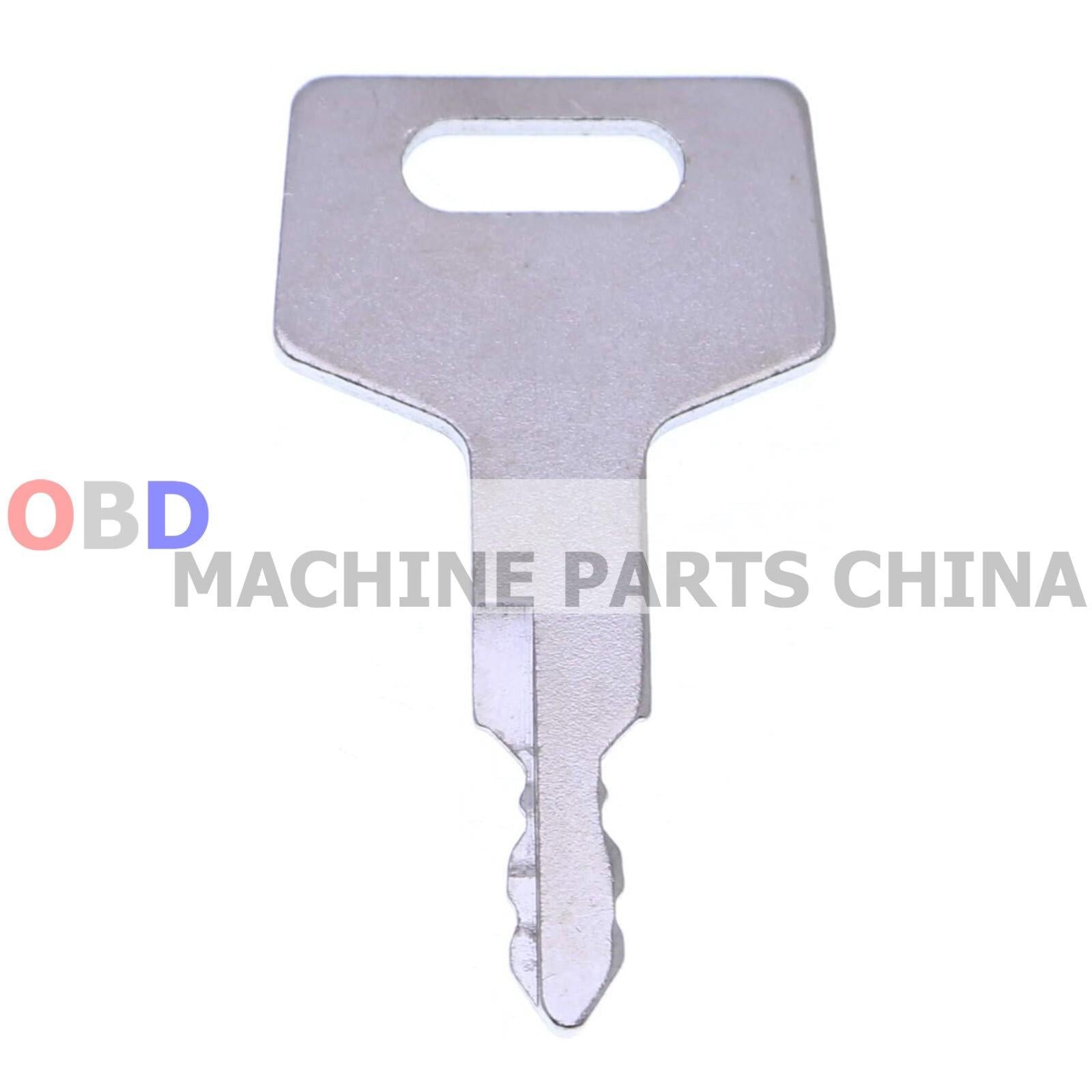 10X Ignition Keys H806 Heavy Equipment Key for Takeuchi Hitachi Gehl 17001-00019
