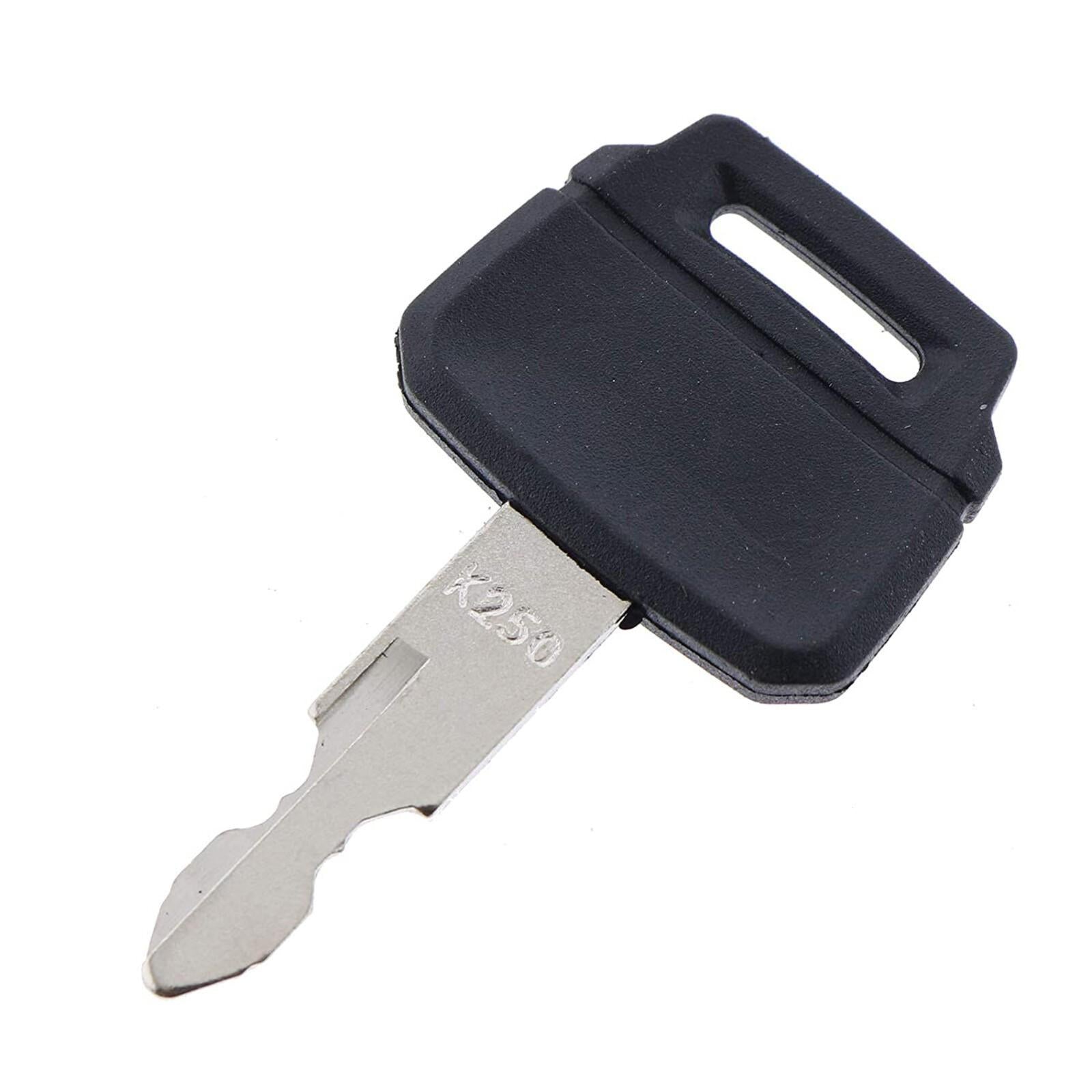 12 PCS Keys K250 2420WL2420 for Kobelco Kawasaki Case Excavator Wheel Loaders