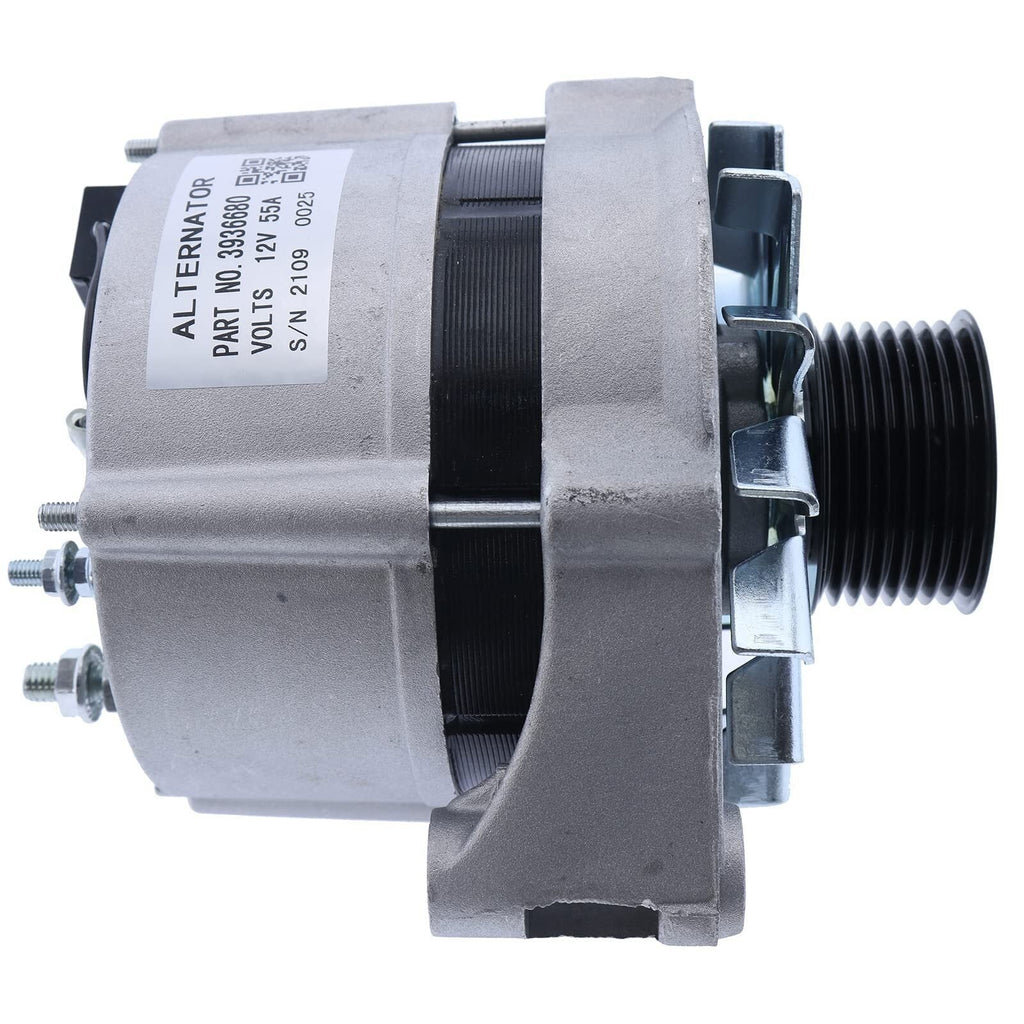 12V 55A  Alternator 3936680 for Cummins Engine 6BT 6BT5.9