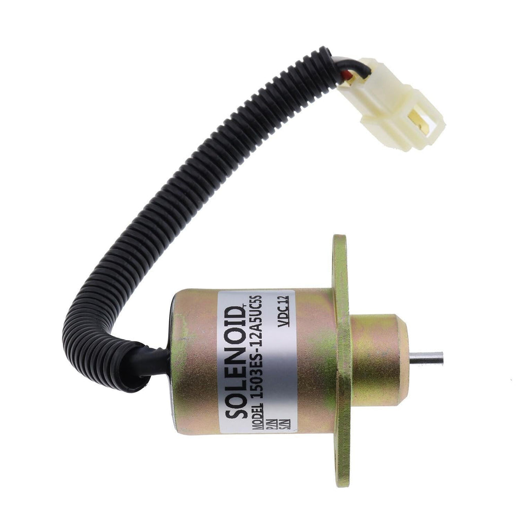 12V Fuel Shutoff Solenoid for Kubota D905 D1005 D1105 V1205 V1305 V1505 V1505T