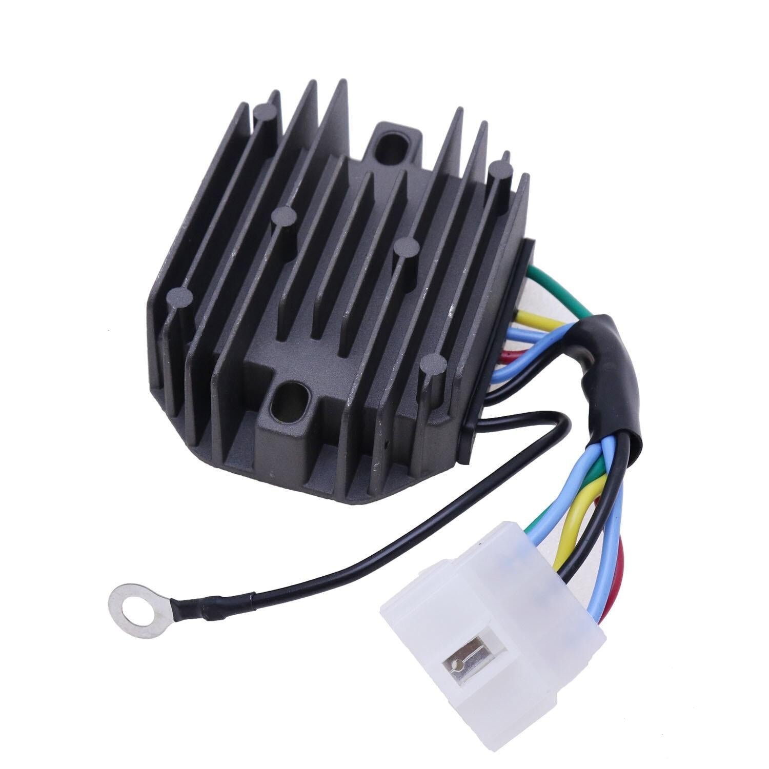 12V Regulator Rectifier 6 Wire Plug for Kubota Perkins Yanmar Dynamo