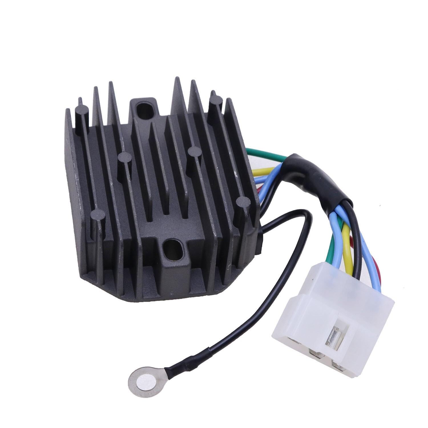 12V Regulator Rectifier 6 Wire Plug for Kubota Perkins Yanmar Dynamo