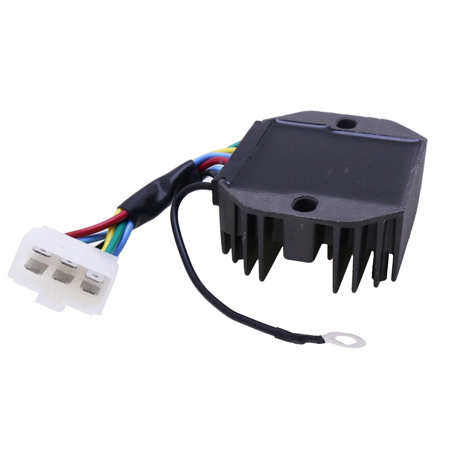 12V Regulator Rectifier 6 Wire Plug for Kubota Perkins Yanmar Dynamo
