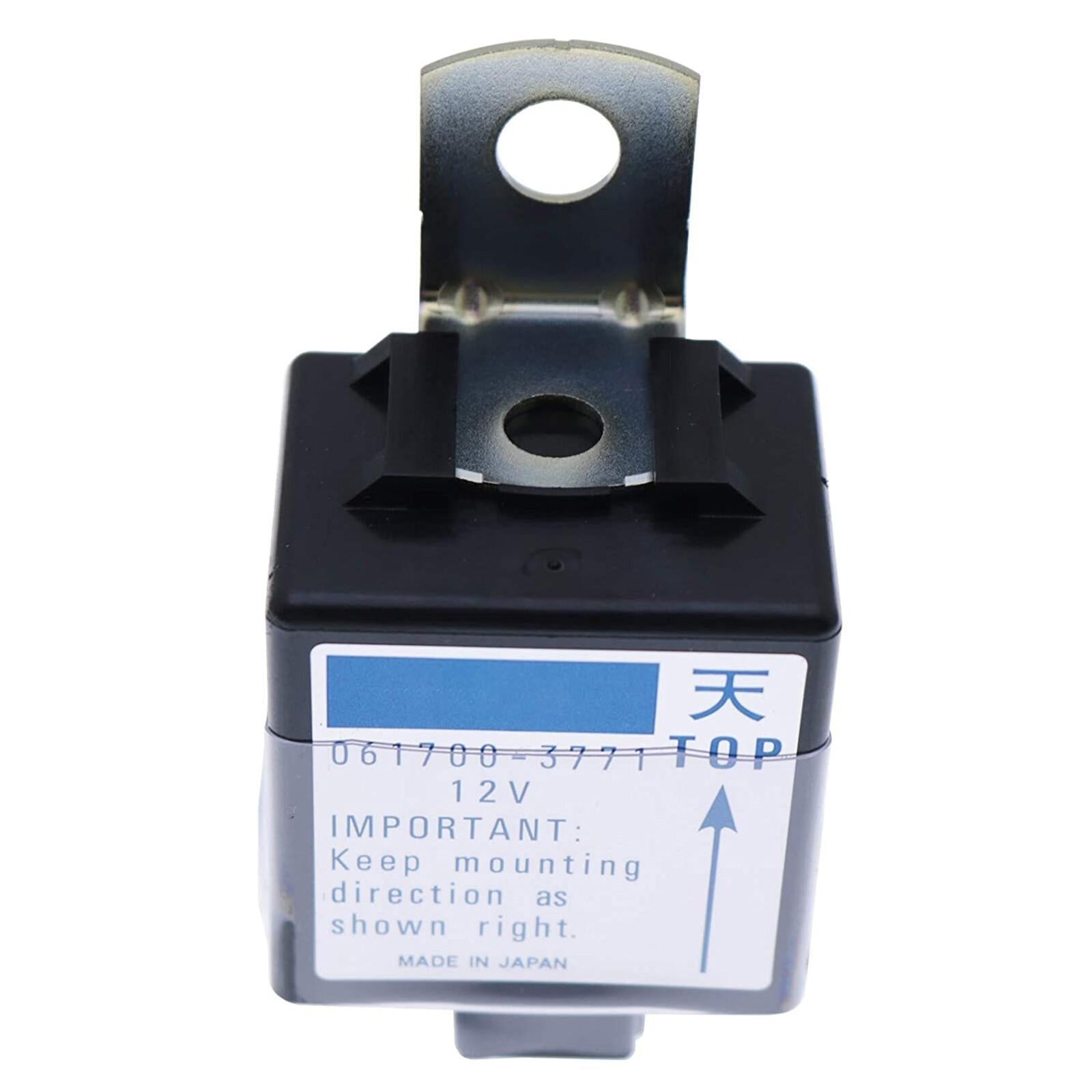 12V Relay 061700-3770 T0070-31410 for Kubota Relay Stop Solenoid B1550E B1750D