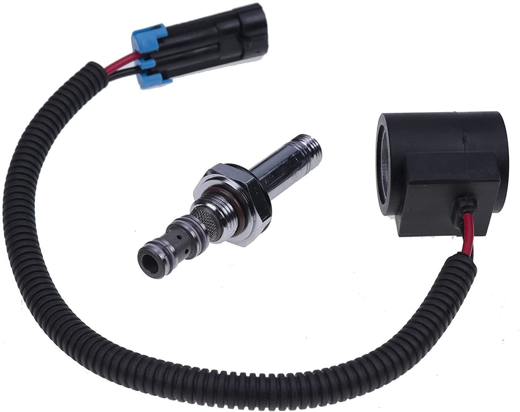 12V Solenoid Coil w/Spool Valve Set for Bobcat 753 763 773 853 863 864 S330