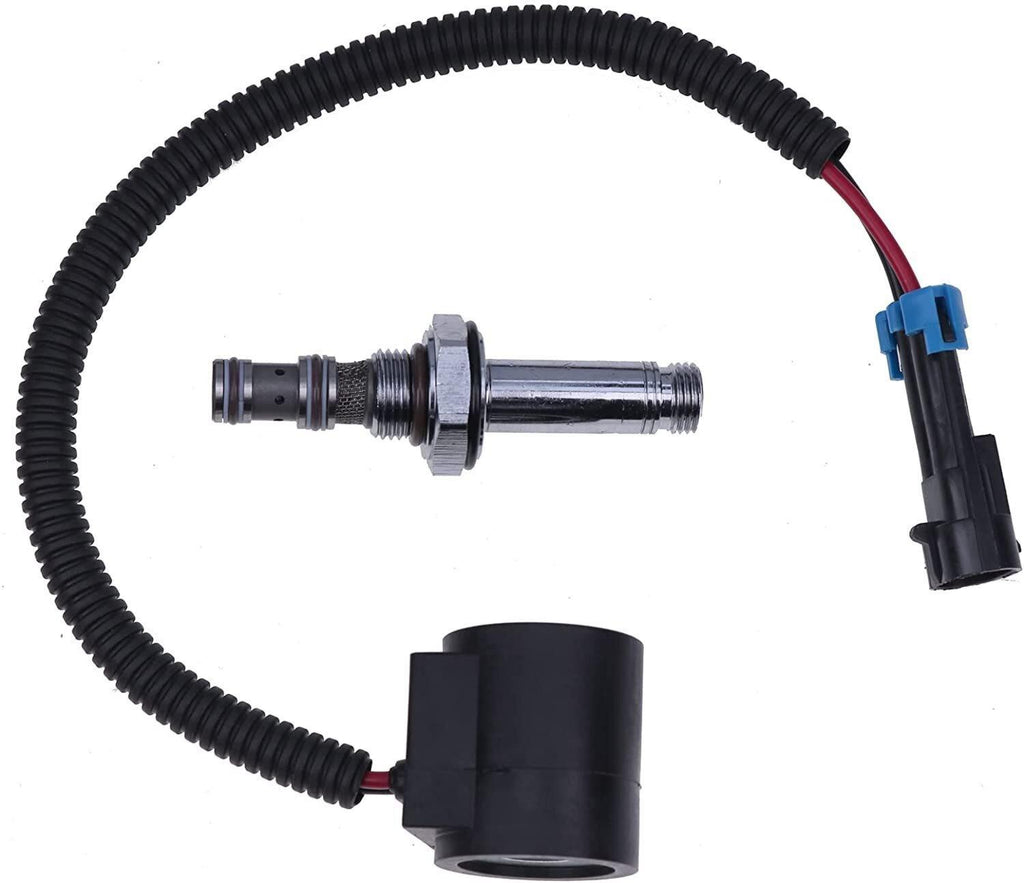 12V Solenoid Coil w/Spool Valve Set for Bobcat 753 763 773 853 863 864 S330