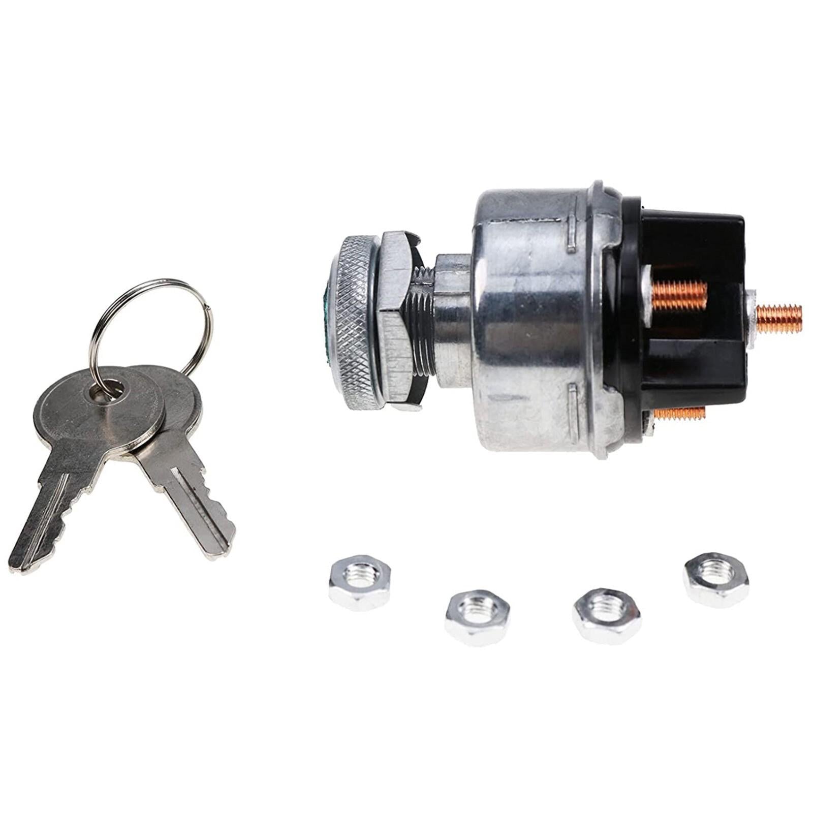 1Pack Premium 4-Pos 12 V Universal Ignition Switch KS6180 US14 LS103 EL31103