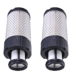 2 Air Filters Set Replace Fleetguard  AF26116 - AF26350 Bobcat 6687262 - 6687263