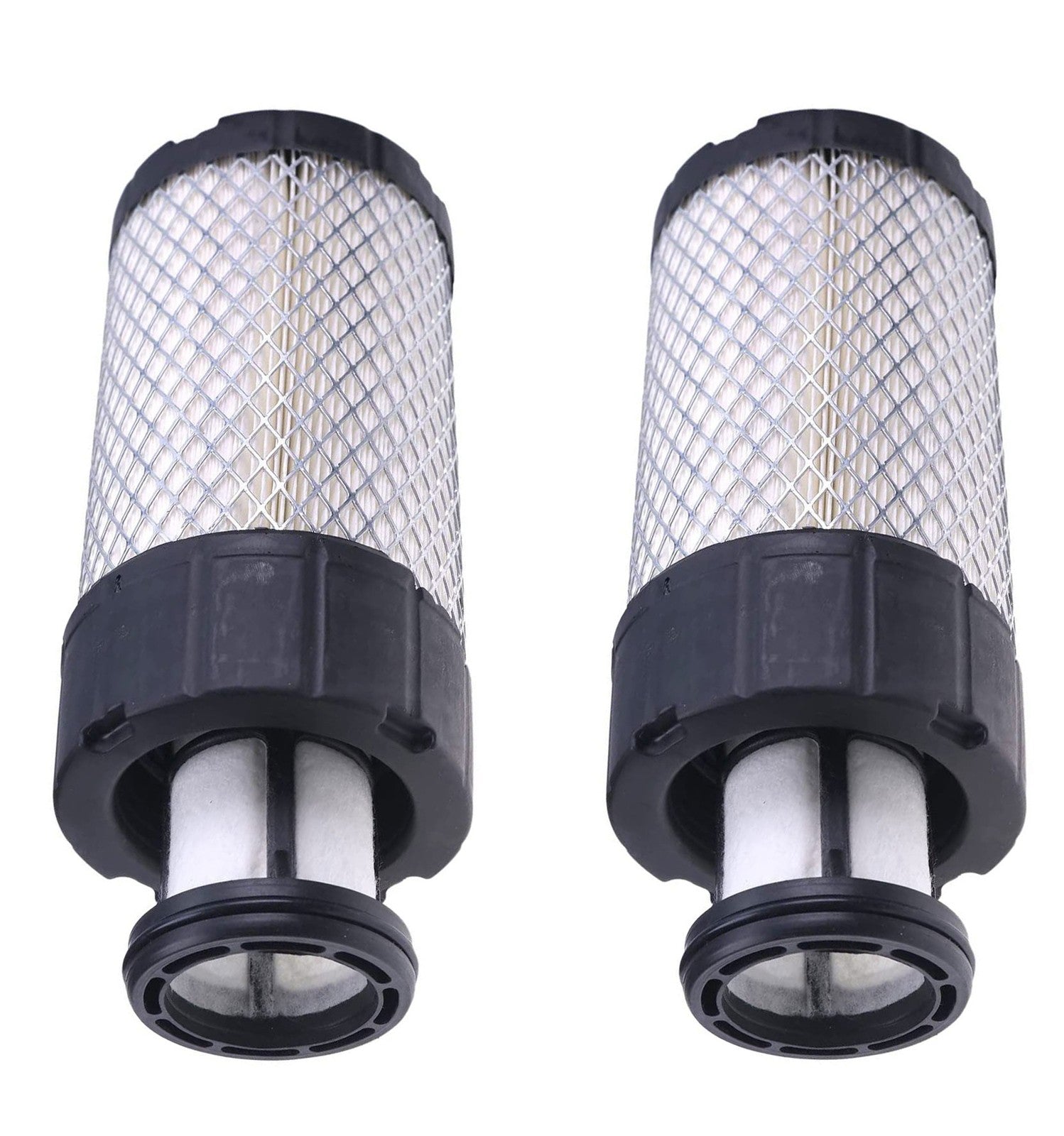 2 Air Filters Set Replace Fleetguard  AF26116 - AF26350 Bobcat 6687262 - 6687263