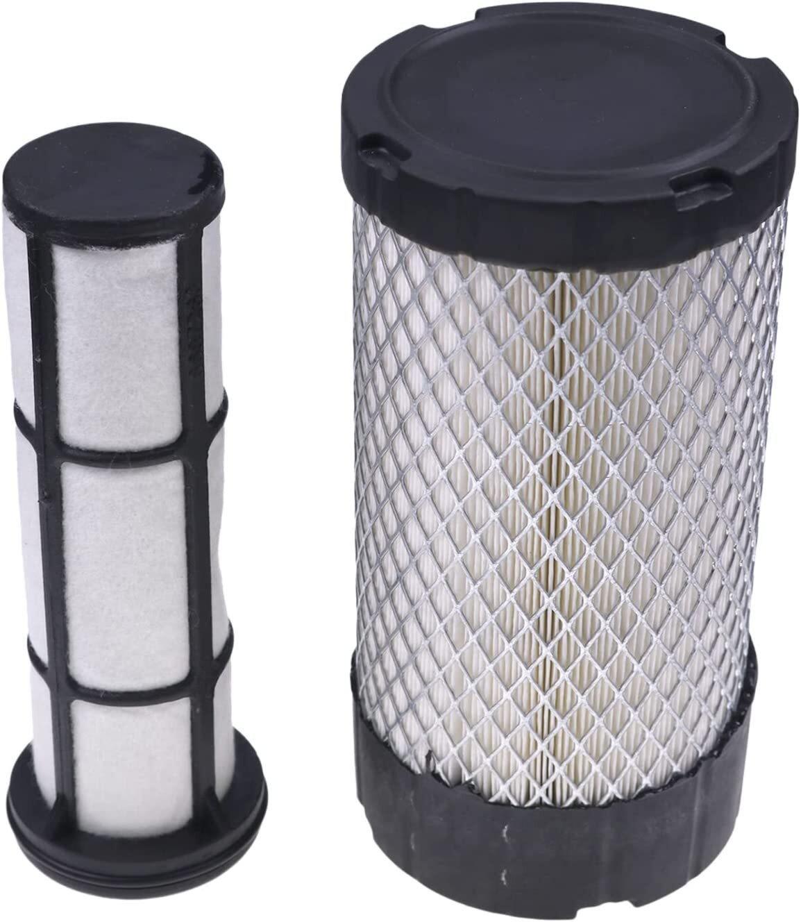 2 Air Filters Set Replace Fleetguard  AF26116 - AF26350 Bobcat 6687262 - 6687263