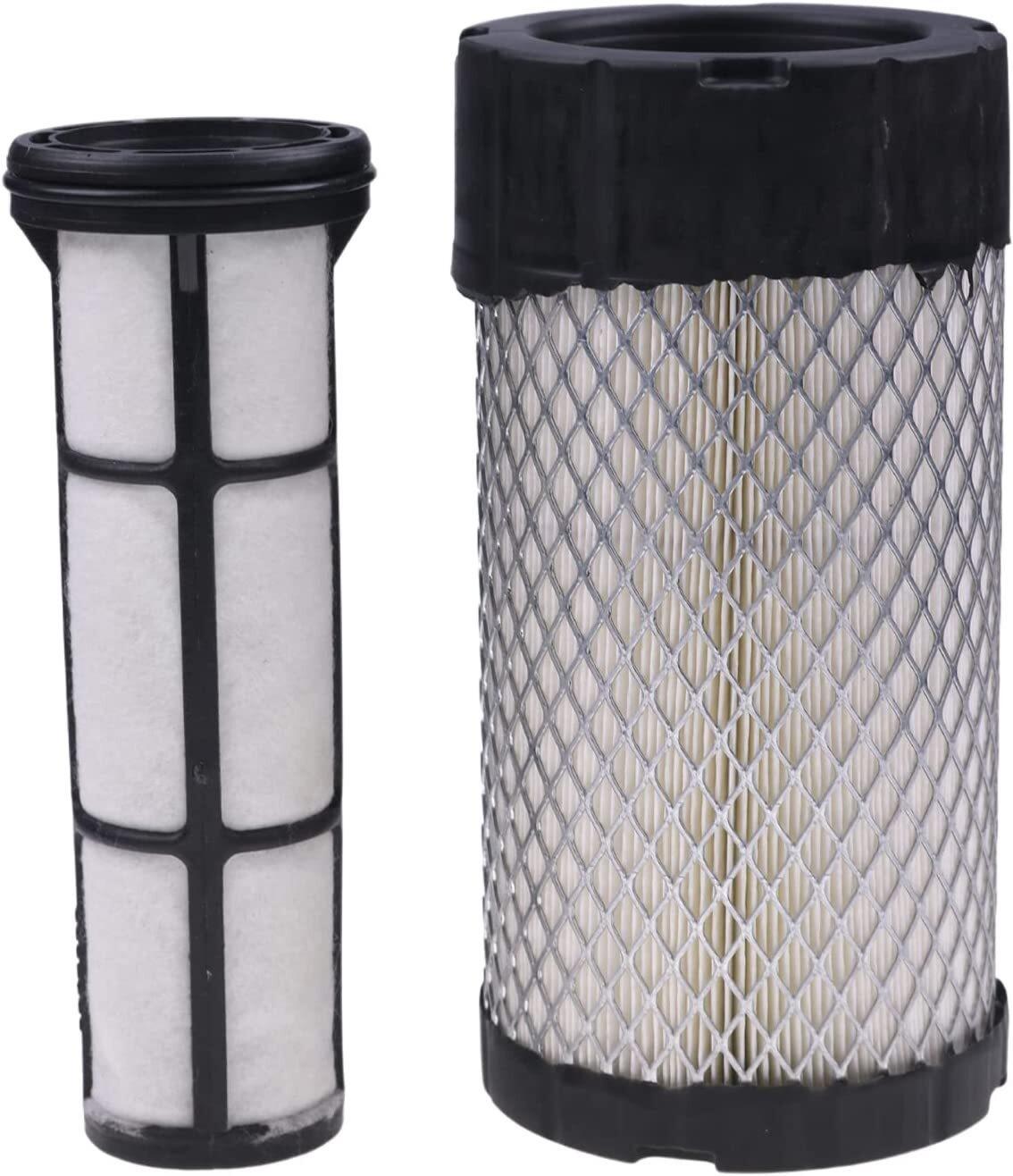 2 Air Filters Set Replace Fleetguard  AF26116 - AF26350 Bobcat 6687262 - 6687263