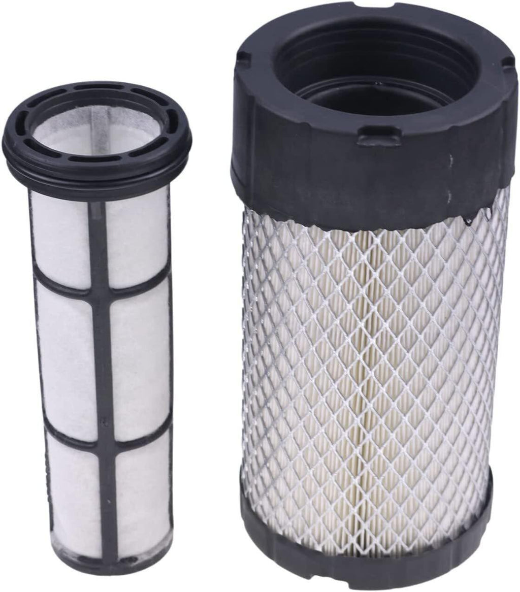 2 Air Filters Set Replace Fleetguard  AF26116 - AF26350 Bobcat 6687262 - 6687263