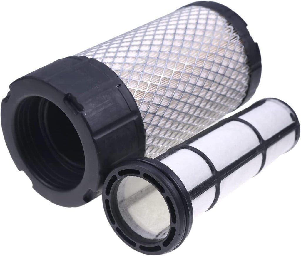 2 Air Filters Set Replace Fleetguard  AF26116 - AF26350 Bobcat 6687262 - 6687263