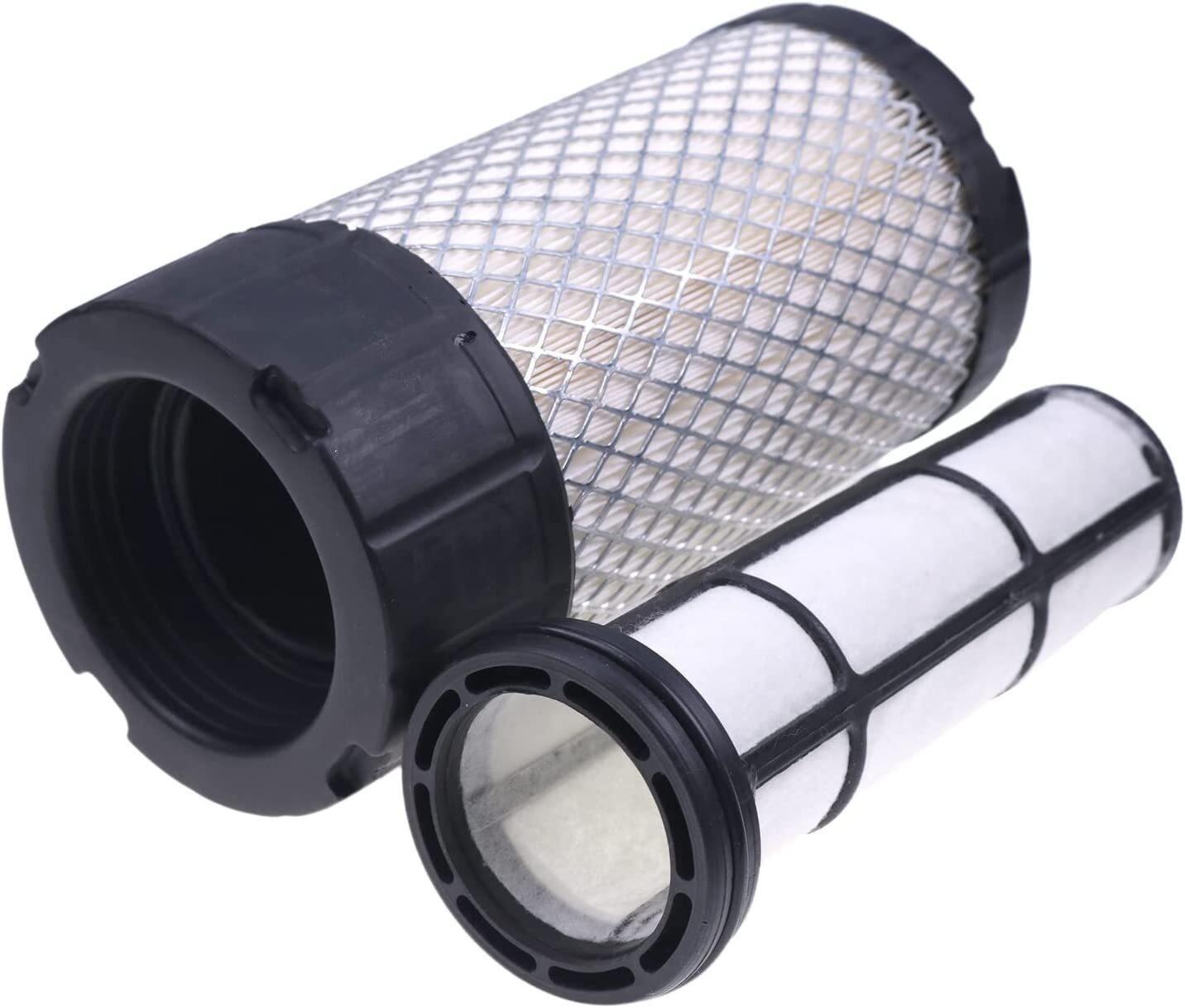 2 Air Filters Set Replace Fleetguard  AF26116 - AF26350 Bobcat 6687262 - 6687263